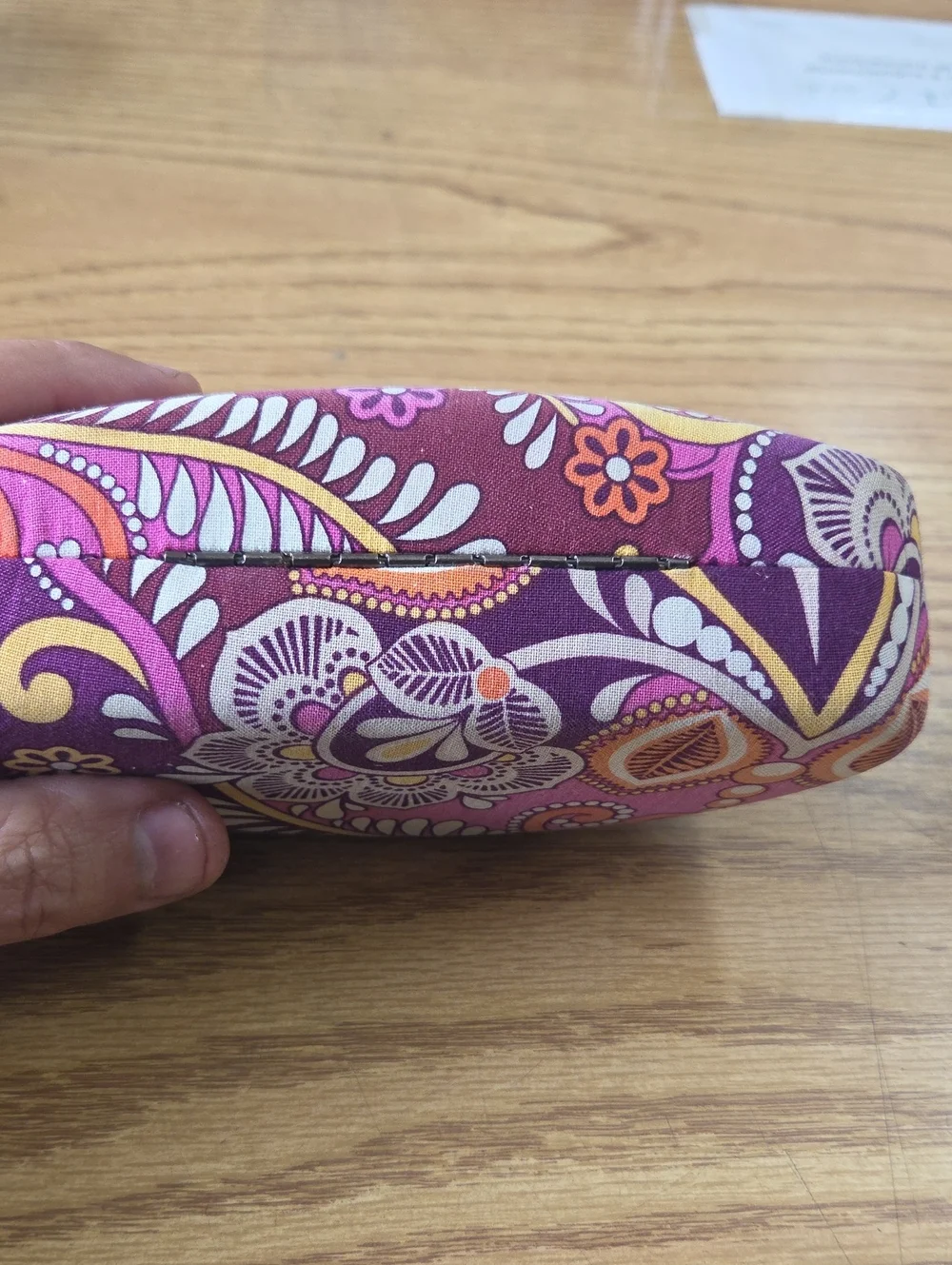 Purple Floral Vera Bradley Women's Sunglasses Case